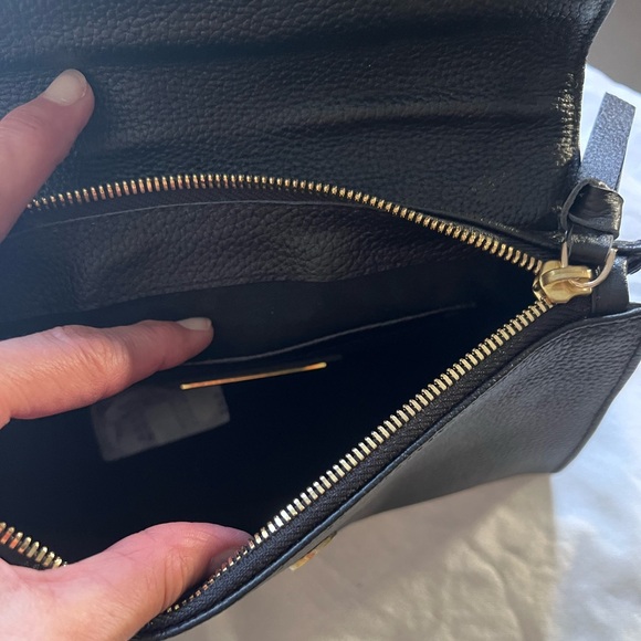 Cleobella Nicole Handbag Lamb Leather Brass Handle Bag NWOT MSRP $345 - Picture 8 of 12